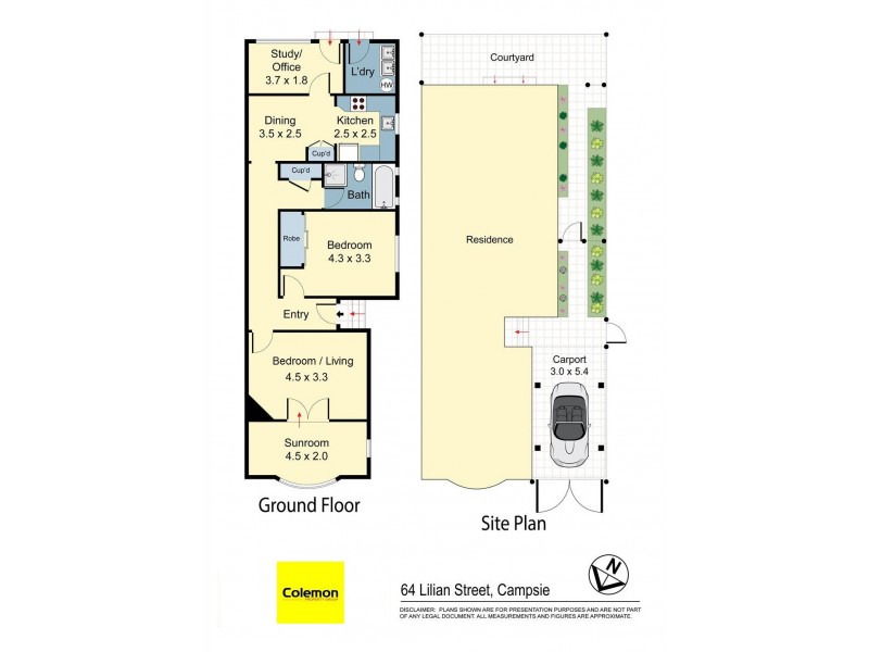 64 Lilian Street, Campsie NSW 2194 Floorplan
