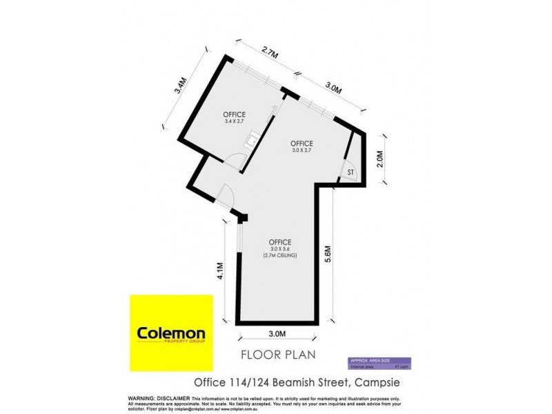 Suite 114/124-1 Beamish St, Campsie NSW 2194 Floorplan