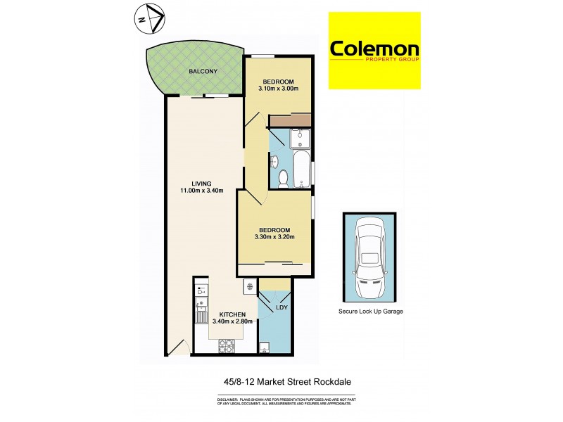 45/8-12 Market Street, Rockdale NSW 2216 Floorplan