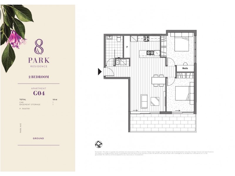 G04/8-10 Park Avenue, Waitara NSW 2077 Floorplan