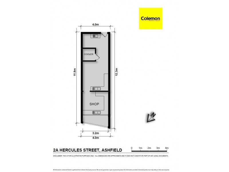 2 Hercule St, Ashfield NSW 2131 Floorplan