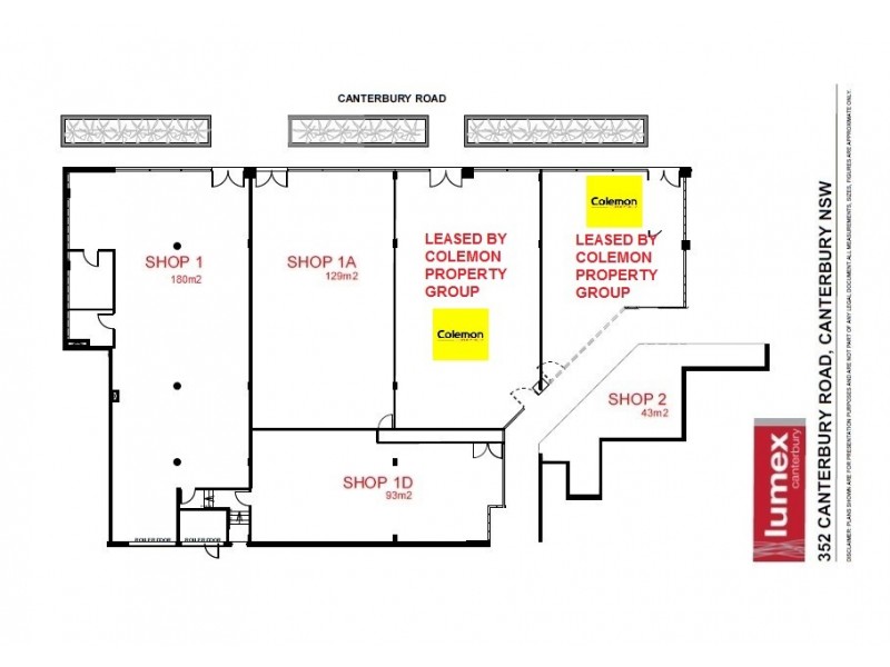 Shop 1D/352 Canterbury Rd, Canterbury NSW 2193 Floorplan
