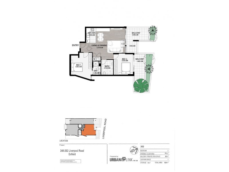 202/248-252 Liverpool Road, Enfield NSW 2136 Floorplan