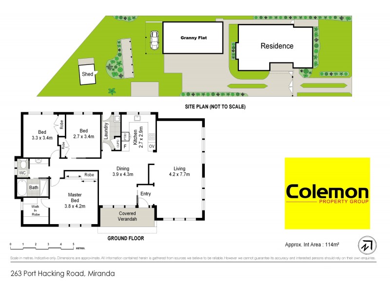 263 Port Hacking Road, Miranda NSW 2228 Floorplan