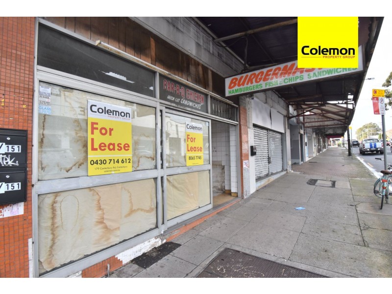 Shopfront/151 Canterbury Rd, Canterbury NSW 2193
