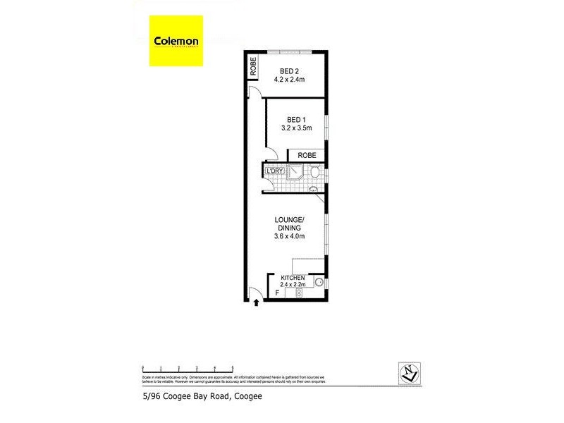5/96 Coogee Bay Road, Coogee NSW 2034 Floorplan