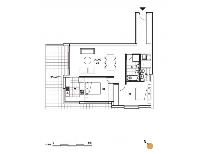 402/2A Charles St, Canterbury NSW 2193 Floorplan