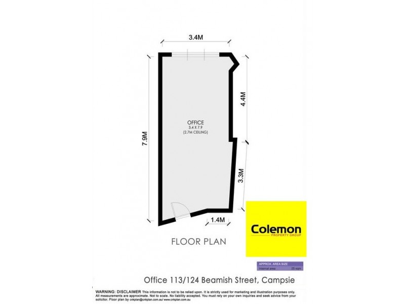 Suite 113/124-128 Beamish St, Campsie NSW 2194 Floorplan