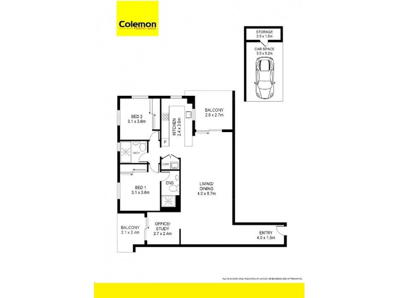 22/20  Close St, Canterbury NSW 2193 Floorplan