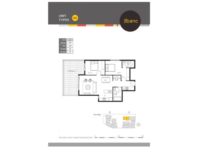101/192-194 Stacey St, Bankstown NSW 2200 Floorplan