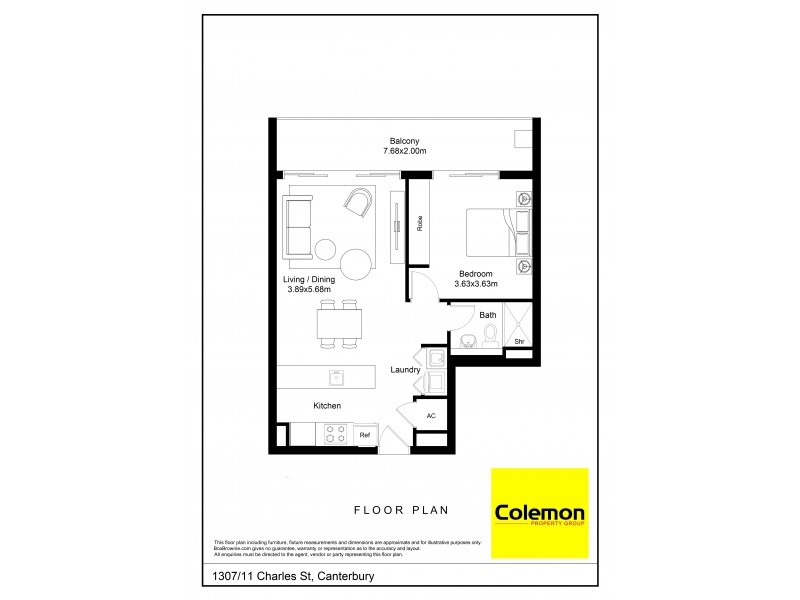 /11 Charles St, Canterbury NSW 2193 Floorplan