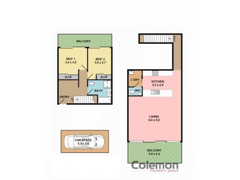 25/10 Vaughan Street, Lidcombe NSW 2141 Floorplan