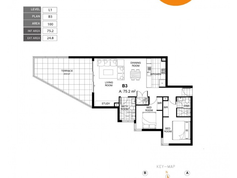 109/192-194 Stacey St, Bankstown NSW 2200 Floorplan