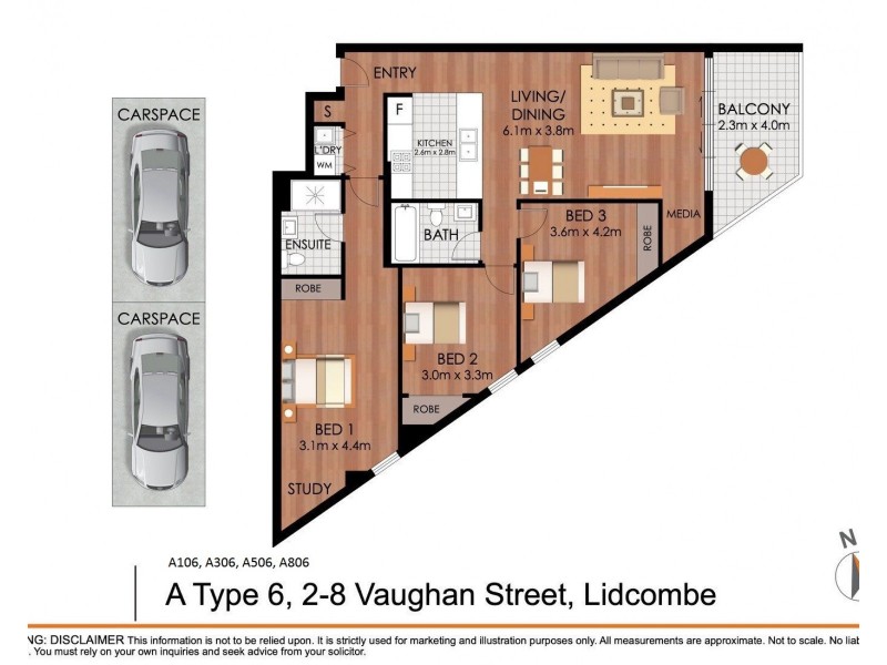 3 Beds/2 Vaughan St, Lidcombe NSW 2141