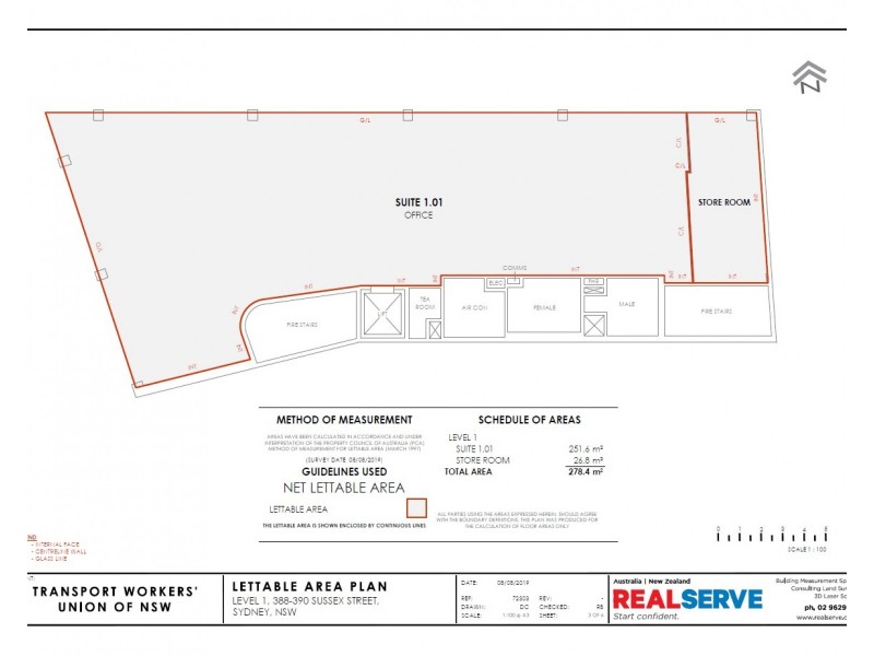 Lvl 1 – 3/388  Sussex St, Haymarket NSW 2000