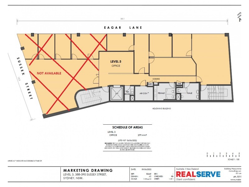 Lvl 1 – 3/388  Sussex St, Haymarket NSW 2000