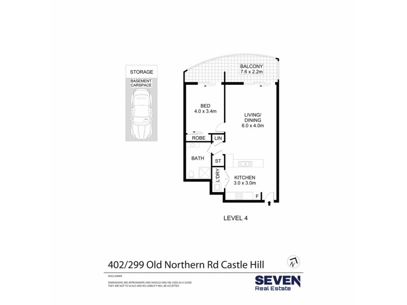 402/299 Old Northern Road, Castle Hill NSW 2154 Floorplan