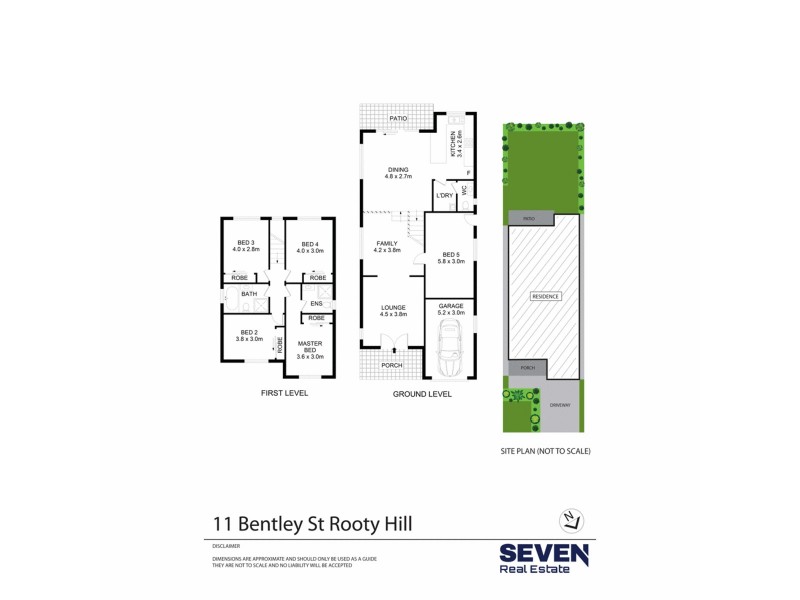 11 Bentley Street, Rooty Hill NSW 2766 Floorplan