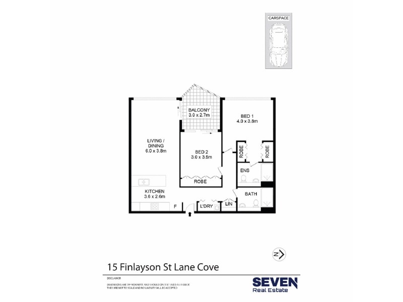 103/15 Finlayson Street, Lane Cove NSW 2066 Floorplan
