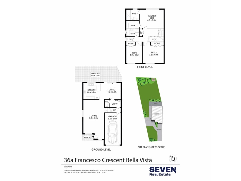 36A Francesco Crescent, Bella Vista NSW 2153 Floorplan