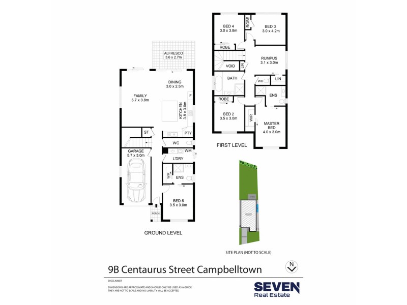 9B Centaurus Street, Campbelltown NSW 2560 Floorplan