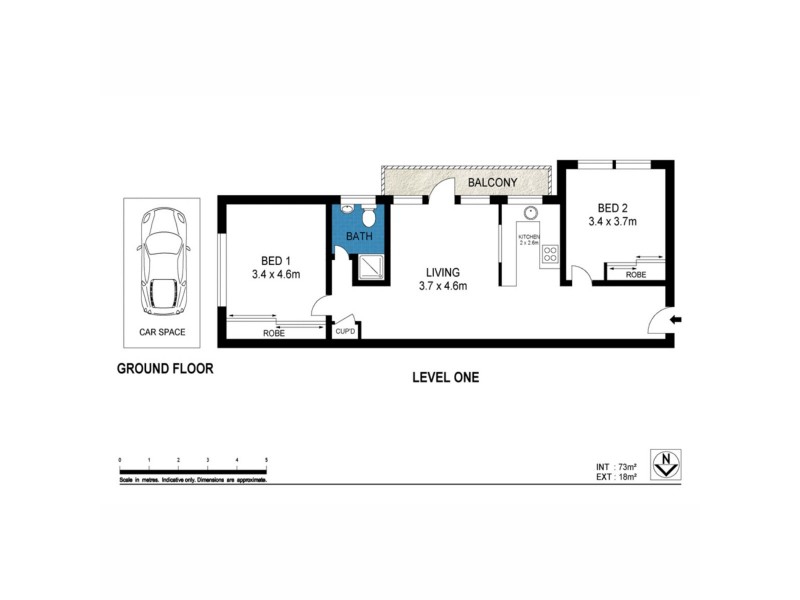 7/1 Nook Avenue, Neutral Bay NSW 2089 Floorplan
