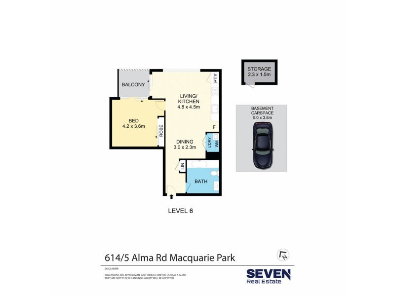614/5 Alma Road, Macquarie Park NSW 2113 Floorplan