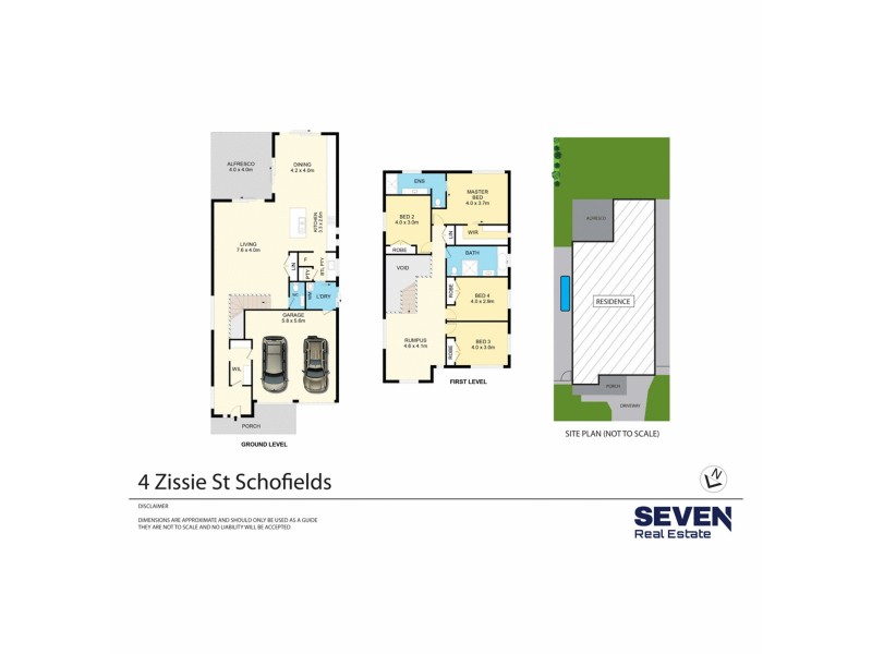 4 Zissie Street, Schofields NSW 2762 Floorplan