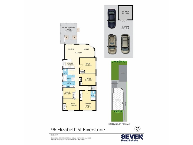 96 Elizabeth Street, Riverstone NSW 2765 Floorplan