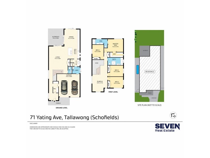 71 Yating Avenue, Schofields NSW 2762 Floorplan