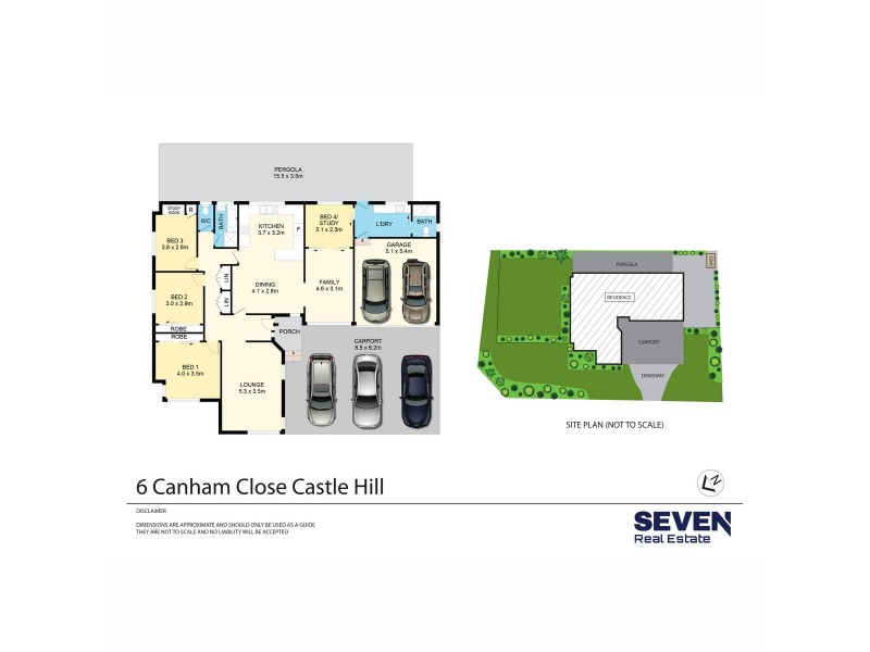 6 Canham Close, Castle Hill NSW 2154 Floorplan