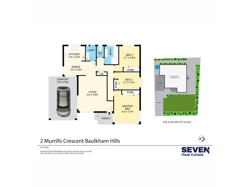 2 Murrills Crescent, Baulkham Hills NSW 2153 Floorplan