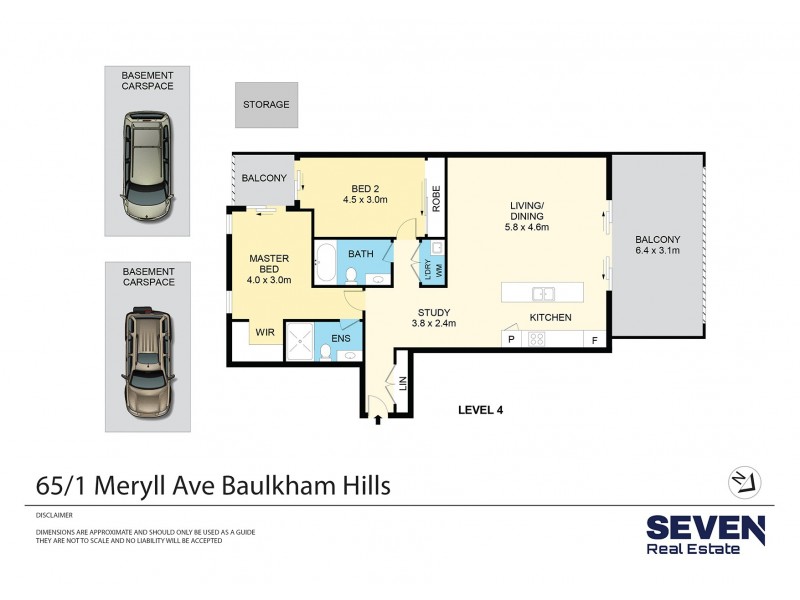 65/1 Meryll Avenue, Baulkham Hills NSW 2153 Floorplan