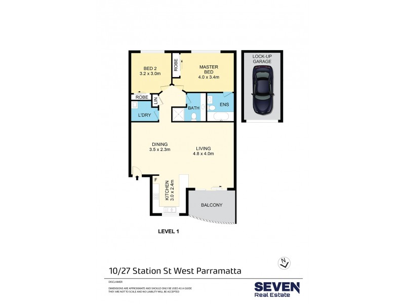 10/27 Station St West, Parramatta NSW 2150 Floorplan