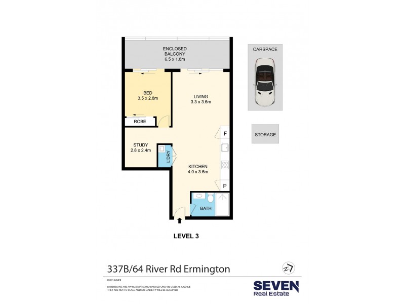 337B/64 River Road, Ermington NSW 2115 Floorplan