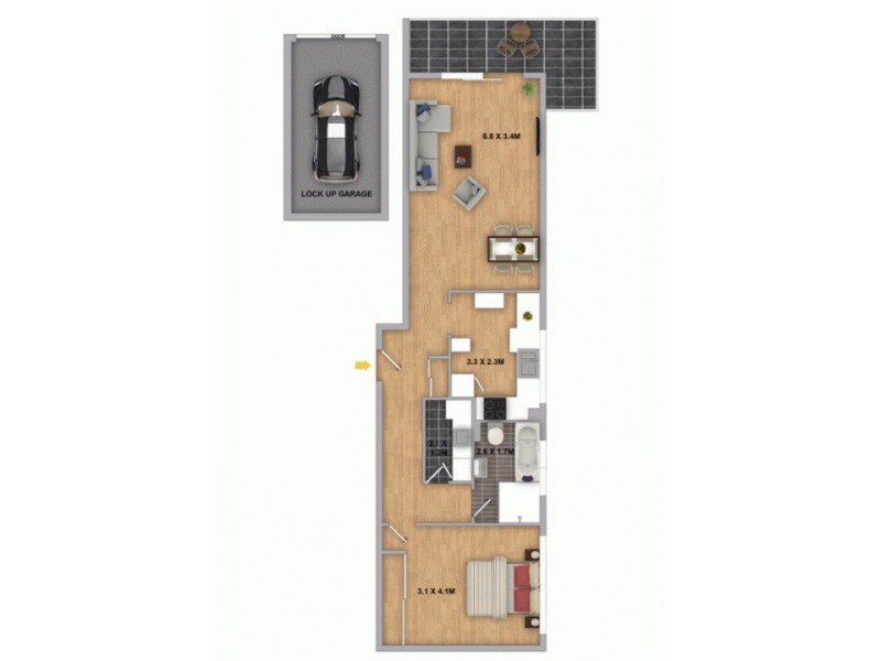 29/504 Church Street, Parramatta NSW 2150 Floorplan