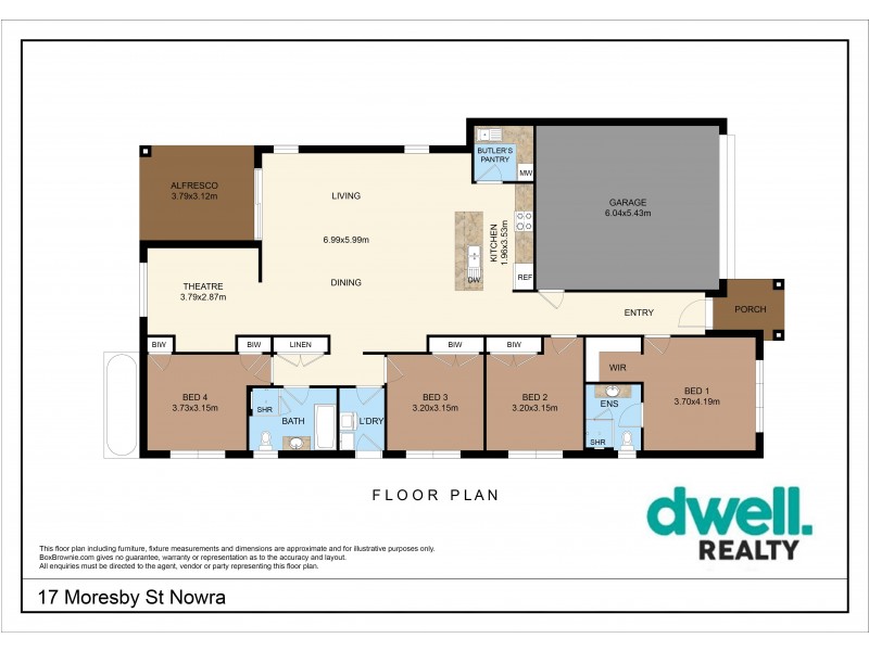 17 Moresby Street, Nowra NSW 2541 Floorplan