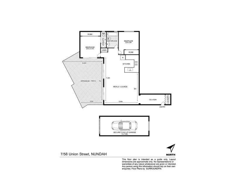 7/58 Union Street, Nundah QLD 4012 Floorplan