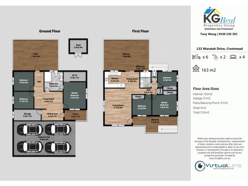 133 Waratah Drive, Crestmead QLD 4132 Floorplan