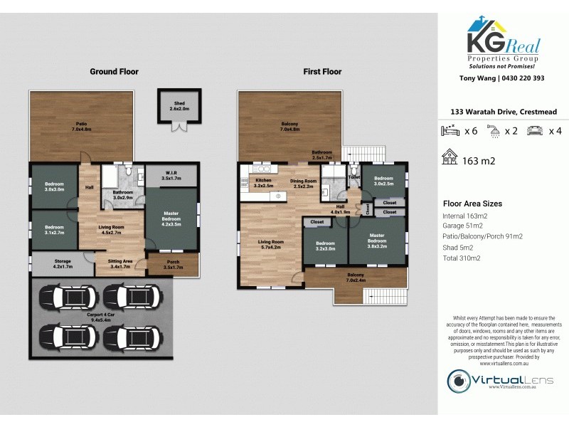 133 Waratah Drive, Crestmead QLD 4132 Floorplan