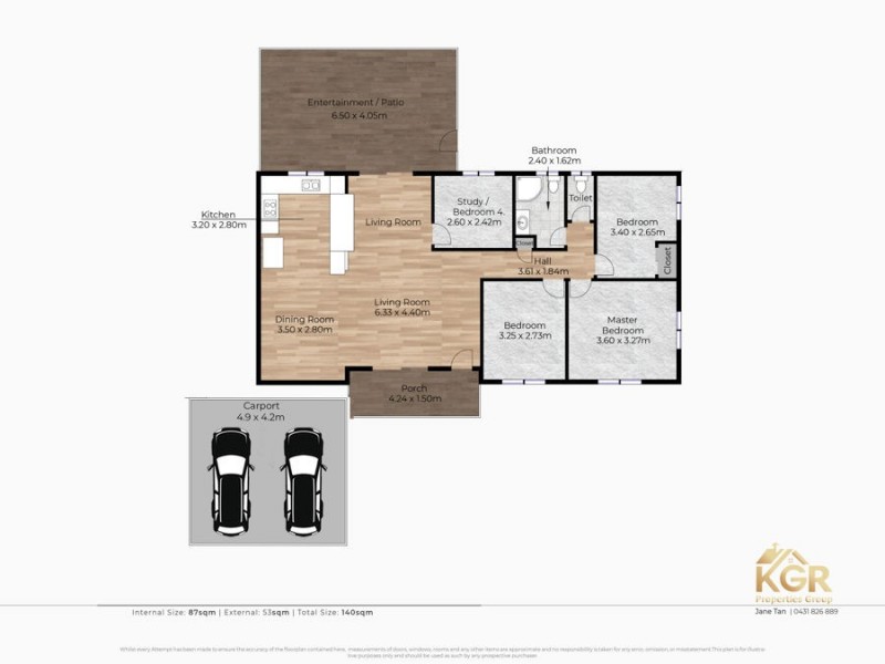 15 Tolverne St, Rochedale South QLD 4123 Floorplan
