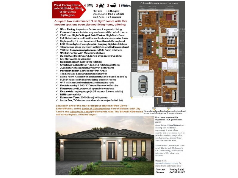 lot 604/0255 Exford Road, Melton South VIC 3338