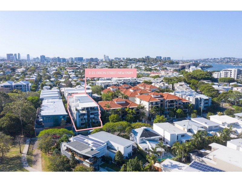 2/21 Dixon Street, New Farm QLD 4005