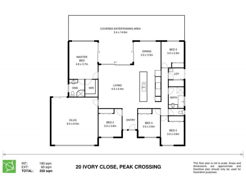 20 Ivory Close, Peak Crossing QLD 4306 Floorplan