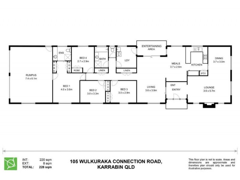 105 Wulkuraka Connection Road, Karrabin QLD 4306 Floorplan