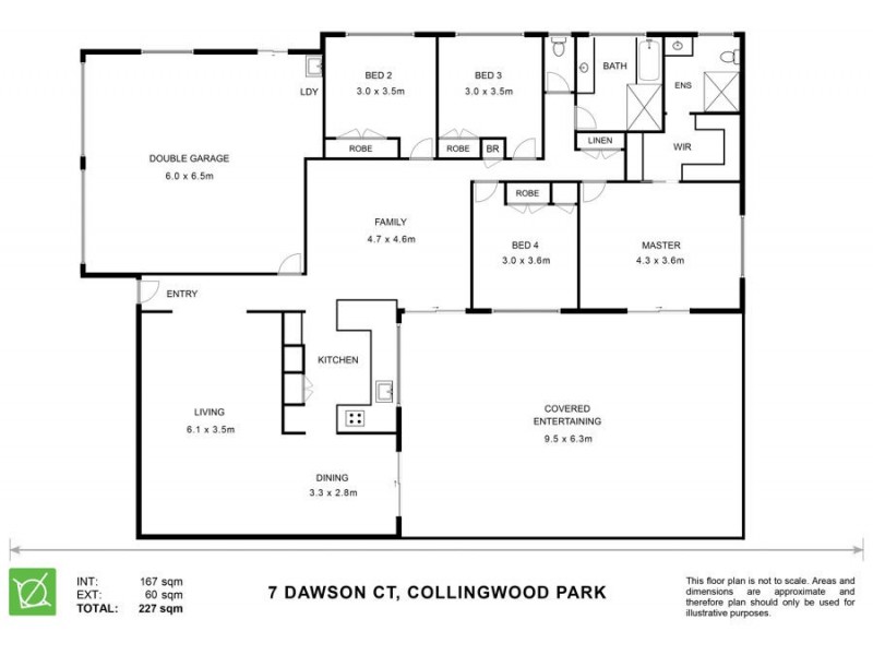 7 Dawson Court, Collingwood Park QLD 4301 Floorplan