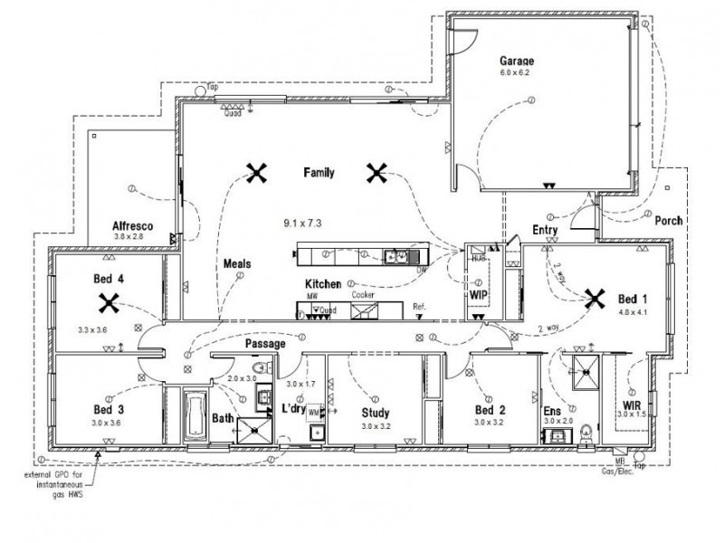 76 Wallace Street, Walloon QLD 4306 Floorplan
