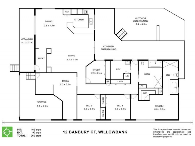 12 Banbury Court, Willowbank QLD 4306 Floorplan