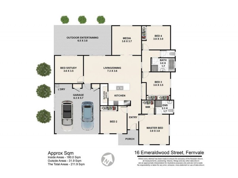 16 Emeraldwood Street, Fernvale QLD 4306 Floorplan