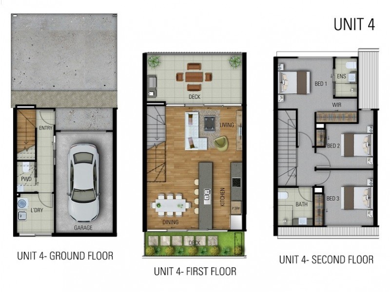 4/89 Herston Road, Kelvin Grove QLD 4059 Floorplan